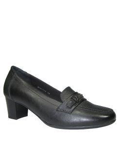 Μοκασίνια Ανατομικά με Memory Foam Μαύρο Ματ Jianni di kappa BCK1113-MR
