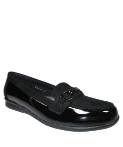 Μοκασίνι Ανατομικό με Memory Foam Μαύρο Jianni di kappa BDC1144