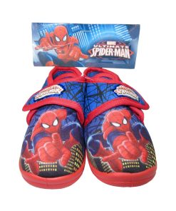 Παντοφλάκια με Αυτοκόλλητα Μπλε 20-27 Spiderman DISNEY S18184-ML