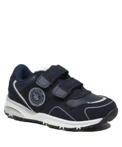 Sneakers με Αυτοκόλλητα Μπλε 25-36 B1910-ML