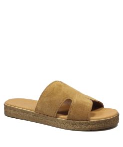Flatforms Δερμάτινα Ταμπά Καστόρι Ελληνικής Κατασκευής F21-K-TM