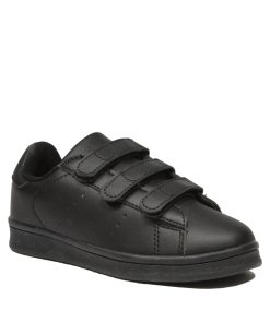 Sneakers με Αυτοκόλλητα Μαύρο 31-36 B681-MR