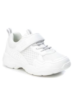 Sneakers Κοριτσιών σε Συνδιασμό Υλικών Λευκό 28-35 Xti.57044-LF