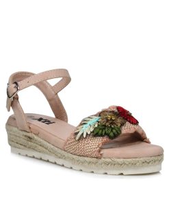 Πλατφόρμες με Διακοσμητικό Nude 31-38 Xti.57187-ND