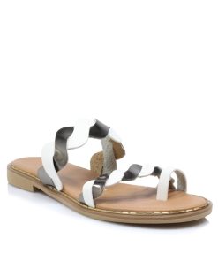 Flats Δέρμα Ανατομικό Λευκό Jianni di kappa FL-21-DL-LF