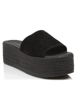 Flatforms Δερμάτινα Μαύρο Καστόρι Ελληνικής Κατασκευής FLF-65520-K-MR