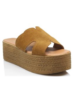 Flatforms Δερμάτινα Ταμπά Καστόρι Ελληνικής Κατασκευής FLF-65521-K-TM