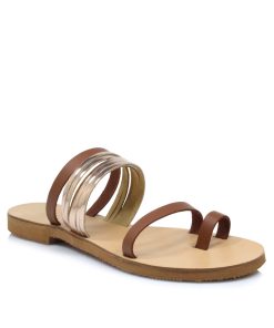 Flats Δέρμα Ταμπά Ελληνικής Κτασκευής 395-D/L-TM