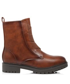 Μποτάκια με Λάστιχα και Φερμουάρ Camel Jianni di kappa 3224-MK-CM