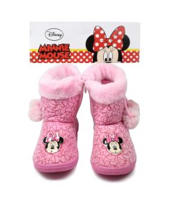 Παντοφλάκια με Φερμουάρ Ροζ 23-30 Minnie DISNEY S18321-RZ