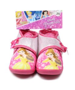 Παντοφλάκια με Αυτοκόλλητο Φούξιαι 20-27 Princess DISNEY S18411-FX