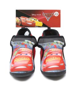 Παντοφλάκια με Αυτοκόλλητα Γκρι 20-27 Cars DISNEY S18518-KN