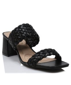 Mules Μαύρο Jianni di kappa 127-ML-MR