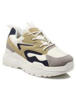 Sneakers σε Συνδασμό Χρωμάτων με Κορδόνια Jianni di kappa 1052-SN-LF