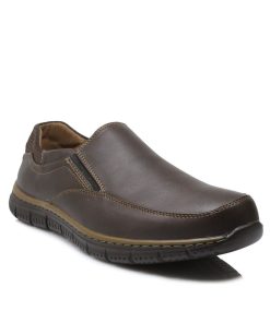 Casual Καφέ με Memory Foam και Ραφτή Σόλα Jianni di kappa 141-CS-KF