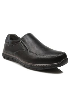 Casual Μαύρα με Memory Foam και Ραφτή Σόλα Jianni di kappa 141-CS-MR