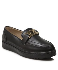 Μοκασίνια Ανατομικά Μαύρα με Memory Foam Vegan Jianni d kapa 606-MK-MR