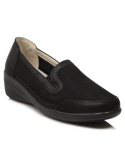 Sneakers Ανατομικό Μαύρο Jianni di kappa 876-SN-MR