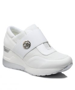 Sneakers με Λάστιχο Λευκό Jianni di kappa 1009-SN-LF