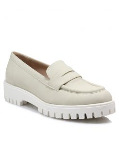 Loafers Μπεζ Σουέτ jianni di k 4002-LF-MZ
