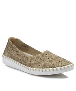 Μπαλαρίνες Microfiber Ανατομικές Camel Jianni d kapa HI-1891-CM