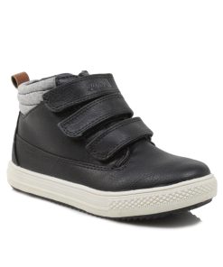 Μποτάκια με Αυτοκόλλητα Μαύρα Lee Cooper 28-36 N7707-MPK-MR