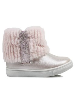 Μποτάκια με Γούνα και Φερμουάρ Lee Cooper Ροζ 24-31 N4236-MPK-RZ
