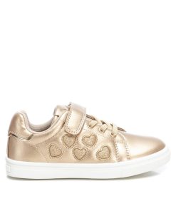 Sneakers με Αυτοκόλλητο ΧΤΙ 24-31 Χρυσά 150681-SN-XS